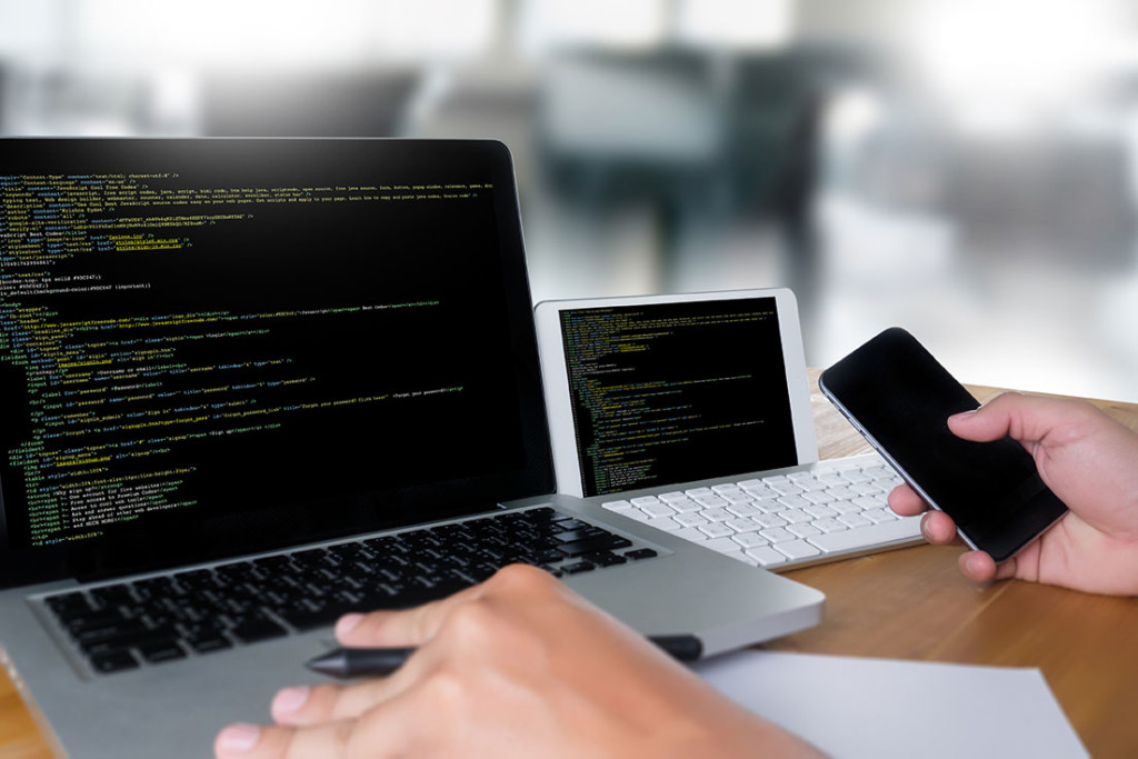 Mobile app development integration with laptop and tablet Mobile app development integration with laptop and tablet