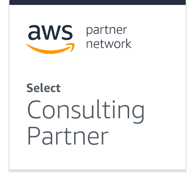 AWS Amazon Partner Network (APN) logo - Select Consulting Partner