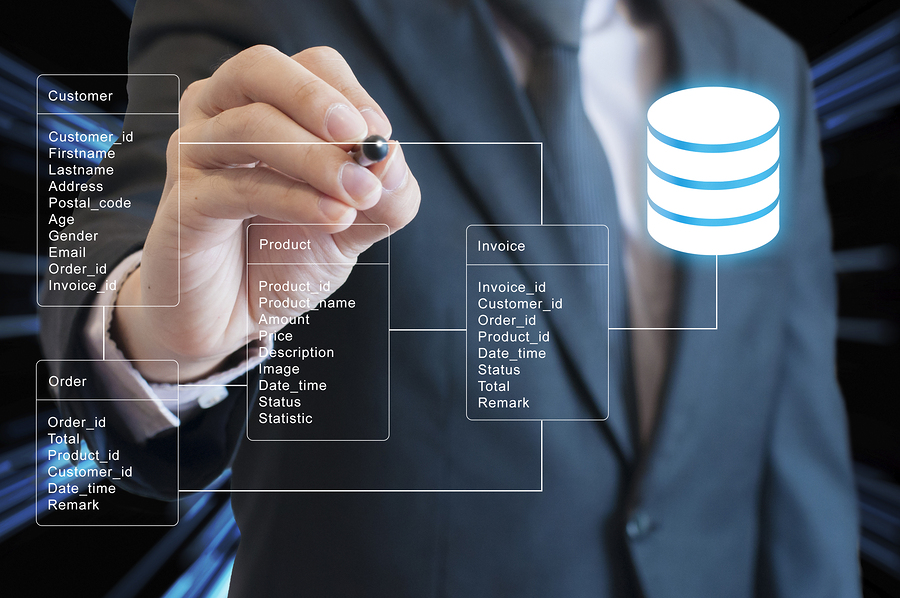 Digital field organization - data management visual for data warehousing