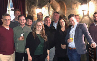 Attendees Group shot at the Fireside Chat w/ Nick Kammerman, Chairman Connecticut Blockchain Working Group